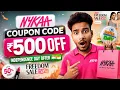 NYKAA Coupon Code Today NEW NYKAA Offers Discount Codes Save BIG on Beauty Shopping