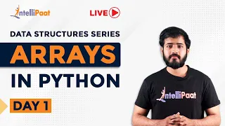 Arrays In Python Operations On Arrays Data Structures In Python Series Intellipaat