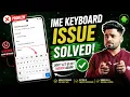 Jetpack Compose IME Keyboard Issue SOLVED Fix UI Hidden Behind Keyboard