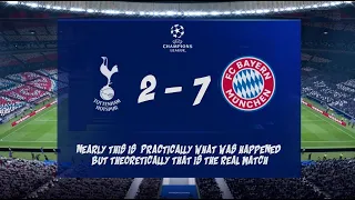 Tottenham Hotspur Vs Bayern Munich 2 7 Champions League توتنهام و بايرن ميونخ Parody Highlights 