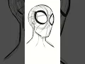 Draw Spider-Man - testing out Deviantart tutorials and little exercises