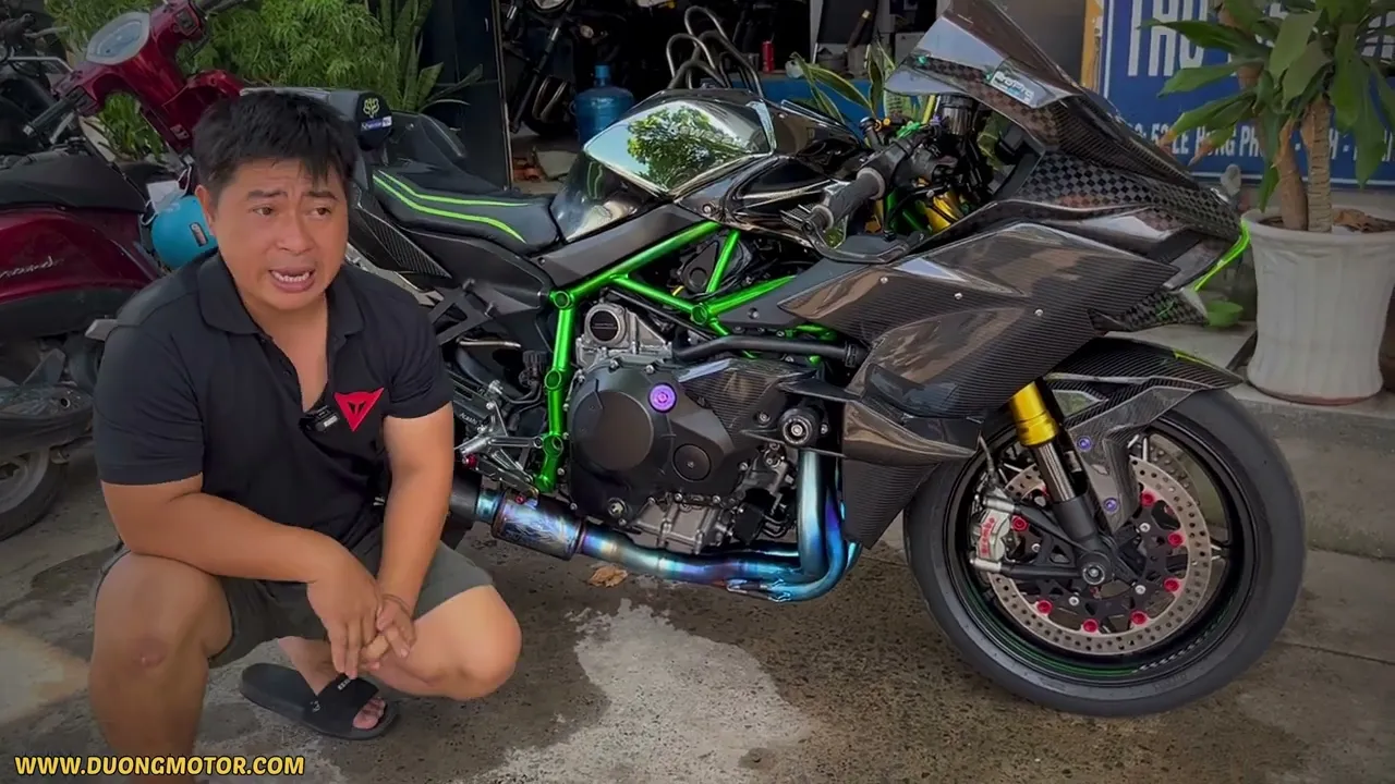 |Dương motor| Hành trình lột xác quái vật ninja H2