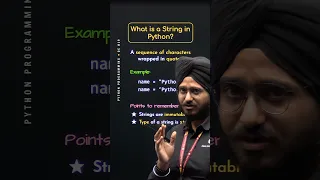 What is a String in Python