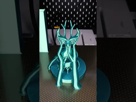 3D printed Spiral Reindeer Tea Light