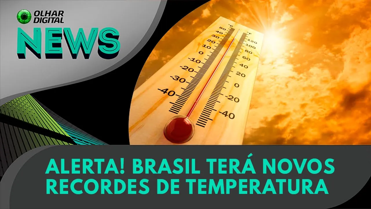 Ao Vivo | Alerta! Brasil terá novos recordes de temperatura | 20/10/2023 | #OlharDigital