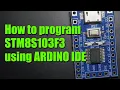 STM8S board with Arduino IDE 1 8-bit development board