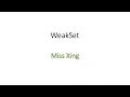 53 JavaScript WeakSet - What is WeakSet WeakSet Methods