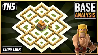 NEW BEAST TH5 Base 2026 Town Hall 5 TH5 Hybrid Base Design - Clash of Clans COC