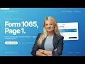 How to fill out Form 1065 Page 1 partnership tax return explained