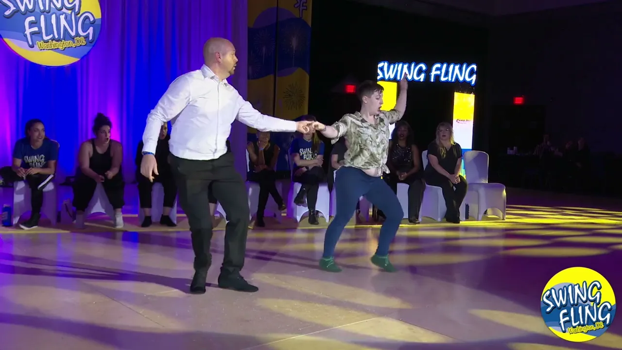 Swing Fling 2023 Invitational Jack & Jill Matt Auclair & Bonnie Cannon