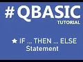 Tutorial IF THEN ELSE Statement