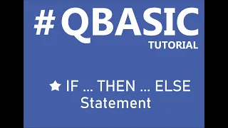 Tutorial IF THEN ELSE Statement
