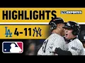 DESPERTARON LOS YANKEES Y GANAN JUEGO 4 Dodgers 4-11 Yankees HIGHLIGHTS Serie Mundial 2024