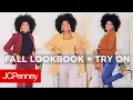 Women s Fall Outfits Try On Haul JCPenney