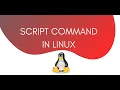 script command in rhel8