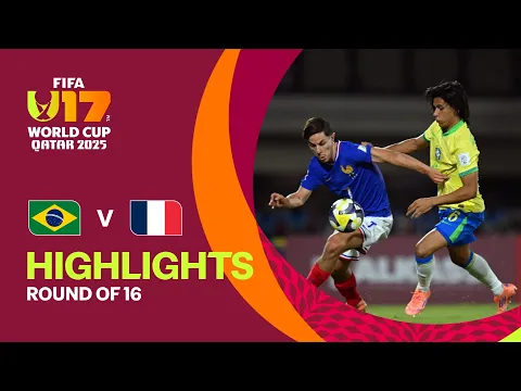 Video Thumbnail: Brazil vs France Highlights | FIFA U-17 World Cup Qatar 2025