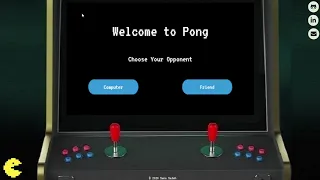 Pong Game - Phaser js