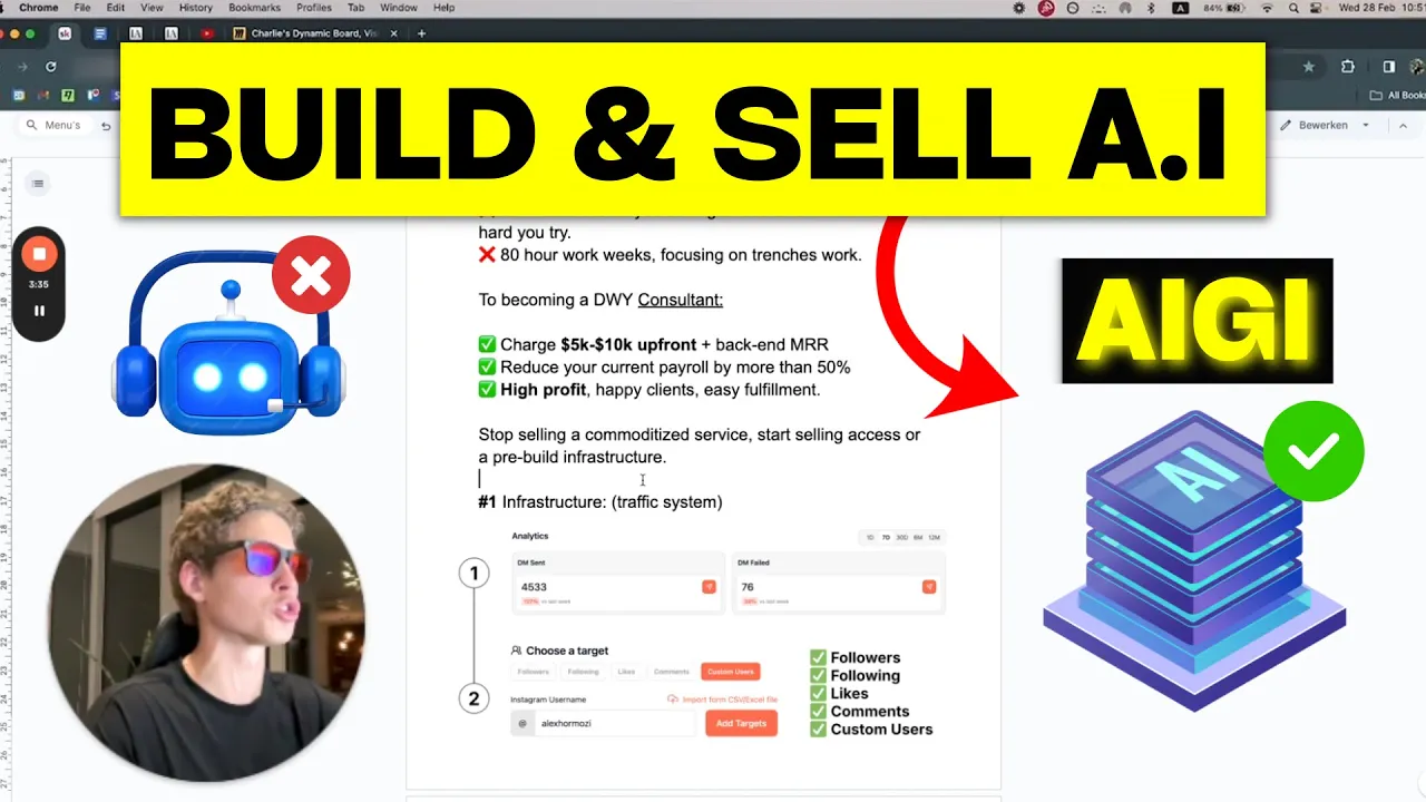 How I Build & Sell A.I Infrastructures (step-by-step): video thumbnail