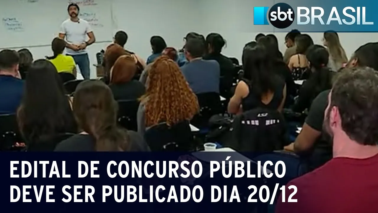 Concurso público nacional unificado terá 6.590 vagas | SBT Brasil (29/09/23)