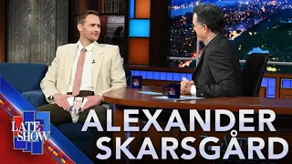 "It's Kind Of A Love Story" - Alexander Skarsgård On His Kinky New Film, "Pillion"