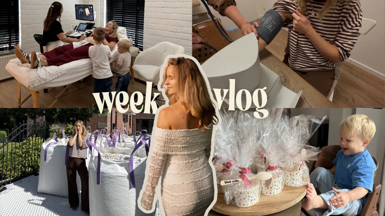 Naar het Ziekenhuis, 3D Echo & Viral Dot Cake | Weekvlog✨