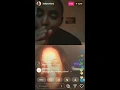 Kelly Rowland on live IG Likes her butt grab when slow dancing