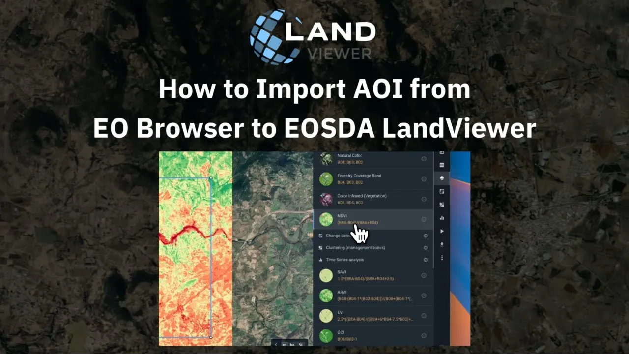 importing Sentinel Hub AOIs to the alternative platform