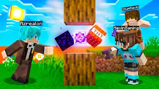 Gw ADAIN LOMBA MINECRAFT RANDOMIZER Tapi Block Bisa Dilempar!