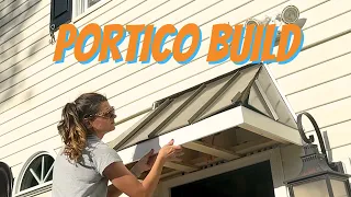 Portico Porch Overhang - Build an Awning with Us