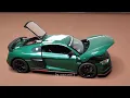 Audi R8 V10 Realistic Diecast Model Car with Most Detailed 1:24