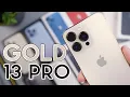Gold iPhone 13 Pro Unboxing First Impressions