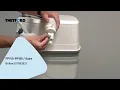 Lagu PP145-PP165 / Qube | Balg (0786262) vervangen | Porta Potti | THETFORD reparatie-instructies