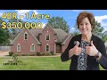 Tour 350 000 Olive Branch MS Home on 1 Acre Lot Great Desoto County Schools Huge Covered Patio