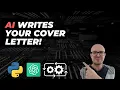 Build an AI-Powered Cover Letter Generator with Python OpenAI