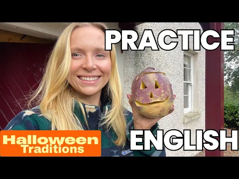 Aprenda inglês and Halloween Traditions in Ireland // Input compreensível (CI)
