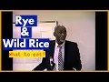 DR SEBI - RYE WILD RICE NUTRITIONAL GUIDE