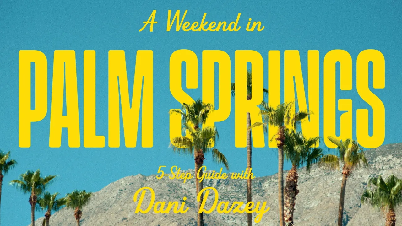COBRA Golf  |  PUMA Golf — Dani Dazey — A Weekend in Palm Springs: 5 Step Guide (YouTube video ad)