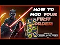 How To Mod Your First Order Team in Star Wars Galaxy of Heroes