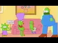 Smiling Friends The Simpsons hawk tuah man Season 3 Episode 6