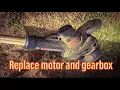Black and Decker 20v Trimmer Head and Motor Replacement