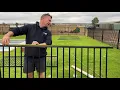 How To Install Black Pool Fencing - Aluminium Flat Top