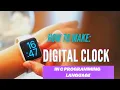 How to make Digital Clock in C Program