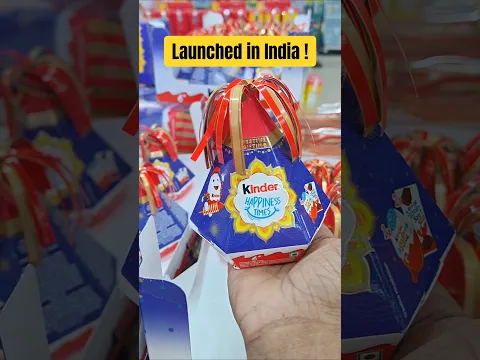 😱New Kinder Joy Surprise Launched In India #new #kinderjoy #india #ytviral #trend