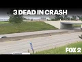 3 dead in fatal crash on I-94 in Dearborn