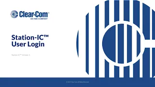 Station-IC User Login