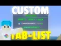 Custom Tab-List auf deinem Minecraft Server Tutorial