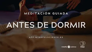 Meditación Guiada para TERMINAR EL DÍA | Mindful Science | Mindfulness | Descanso Reparador
