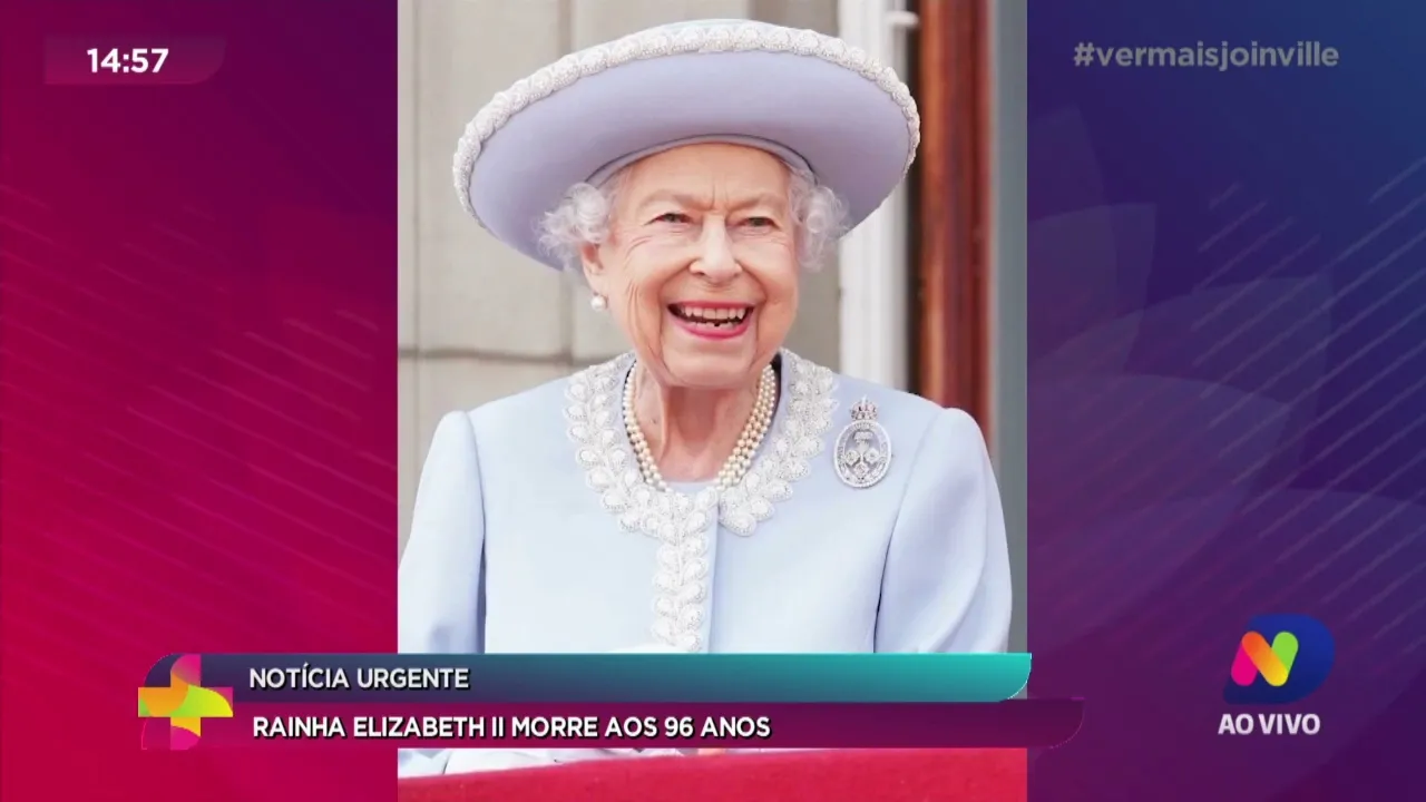 Notícia urgente: Rainha Elizabeth II morre aos 96 anos