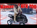 Kawasaki KFX 700 first impressions and ride