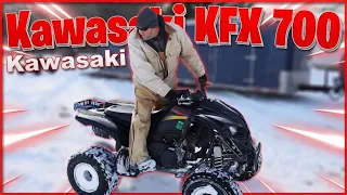 Kawasaki KFX 700 first impressions and ride
